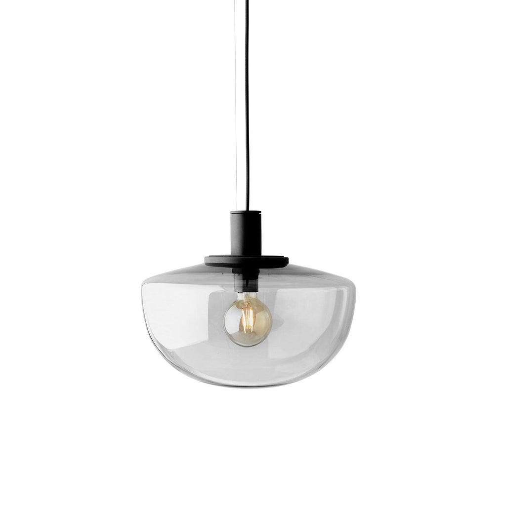 Pendant Lamp Glass Dome Metal Mount Minimalist Relax