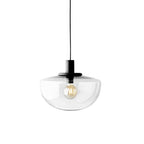 Pendant Lamp Glass Dome Metal Mount Minimalist Relax