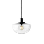 Pendant Lamp Glass Dome Metal Mount Minimalist Relax