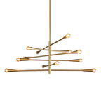 Sifuvyu Modern Minimalist Brass Metal Chandelier