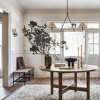 Ornuvyh Vintage Industrial Metal Fabric Chandelier