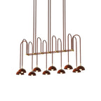 Blikuvyh Vintage Industrial Atelier Brass Metal Chandelier