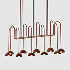 Blikuvyh Vintage Industrial Atelier Brass Metal Chandelier