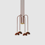 Blikuvyh Vintage Industrial Atelier Brass Metal Chandelier