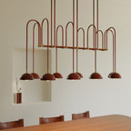 Blikuvyh Vintage Industrial Atelier Brass Metal Chandelier