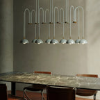 Blikuvyh Vintage Industrial Atelier Brass Metal Chandelier
