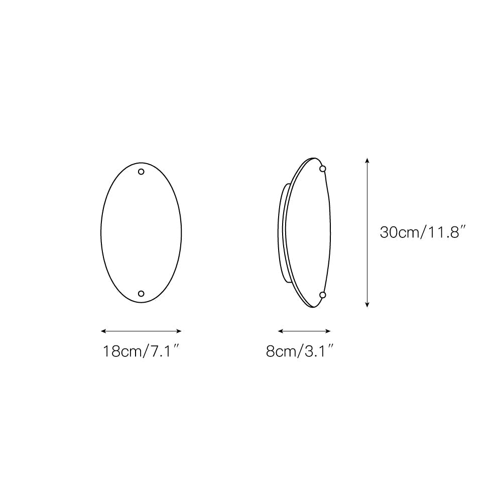 Yrvuvyu Modern Minimalist  Marble Wall Lamp