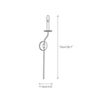 Eirikuvyh Modern Minimalist Vintage Industrial Metal Wall Lamp