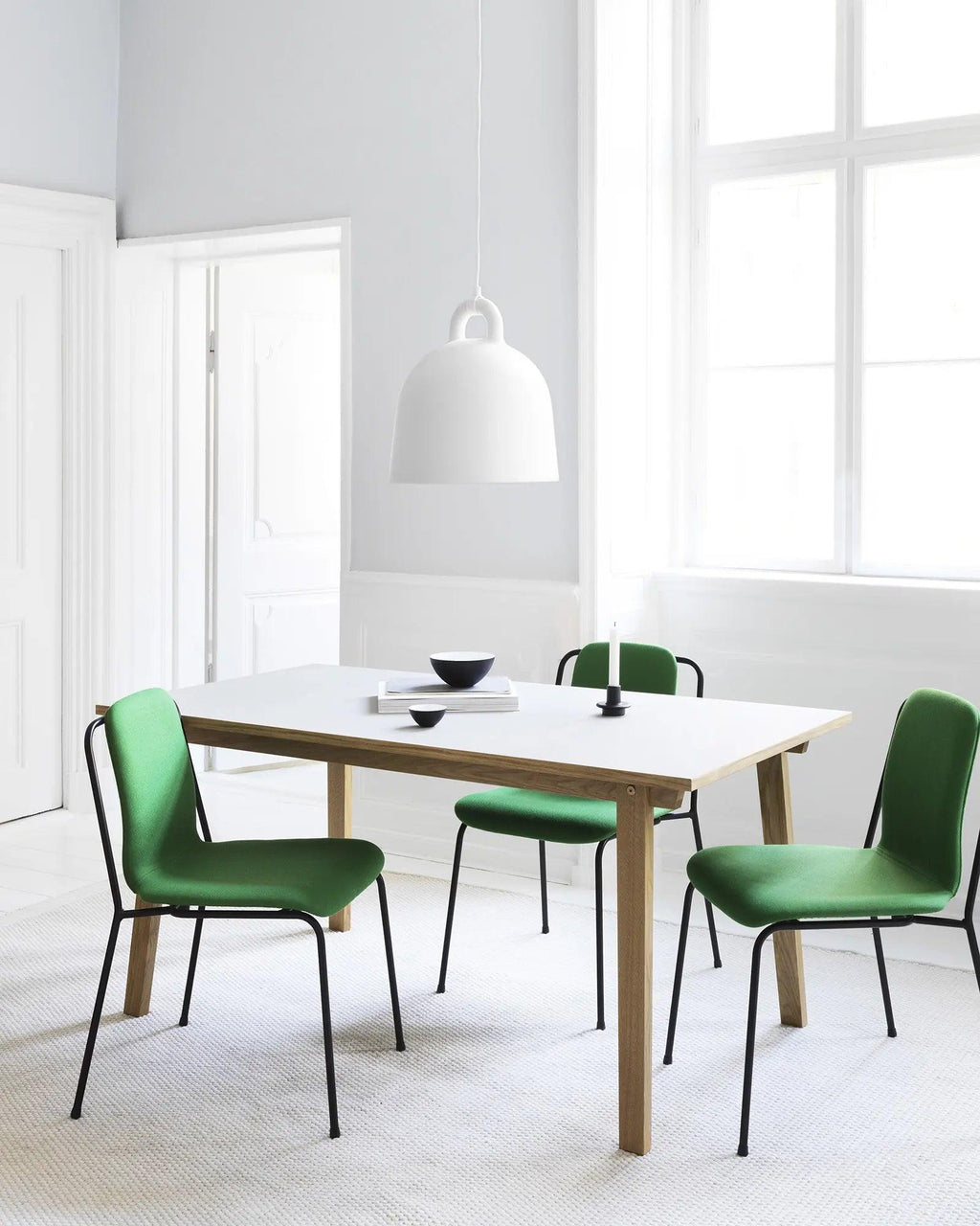 Pendant Light Bell Shape Minimalist Dome Shade Nordic Modern