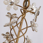 Ornuvyu Postmodern Luxury Clear Metal Crystal Chandelier