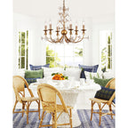 Ornuvyu Postmodern Luxury Clear Metal Crystal Chandelier