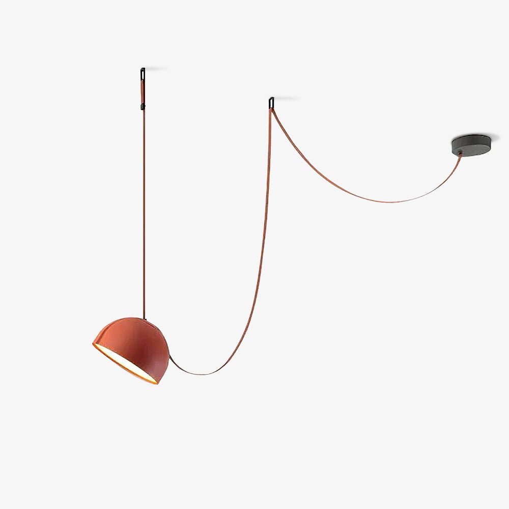 Cog Modern Minimalist Combination Leather Pendant Light