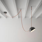 Cog Modern Minimalist Combination Leather Pendant Light