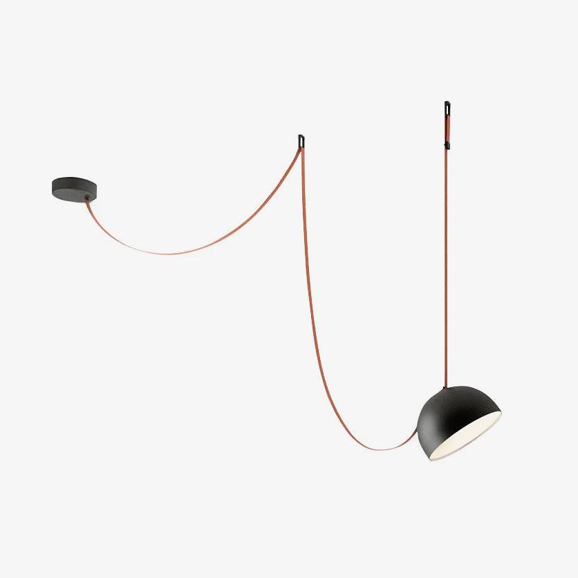 Cog Modern Minimalist Combination Leather Pendant Light