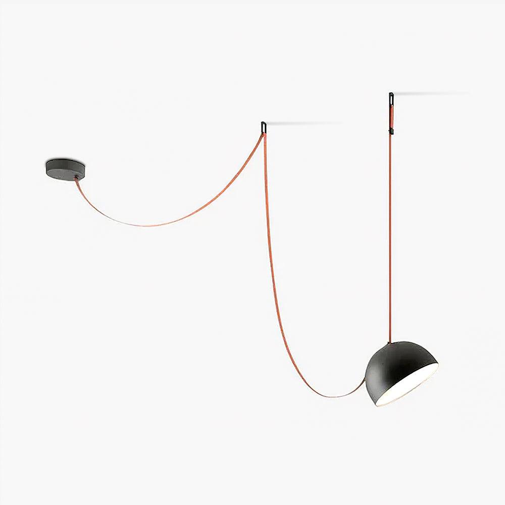 Cog Modern Minimalist Combination Leather Pendant Light