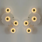 Slender Wall Lamp Alabaster Modern Minimalist