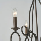Dvaluvyu Vintage Industrial Metal Chandelier