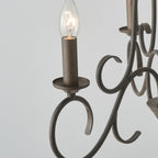 Dvaluvyu Vintage Industrial Metal Chandelier