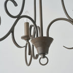 Dvaluvyu Vintage Industrial Metal Chandelier