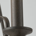 Dvaluvyu Vintage Industrial Metal Chandelier