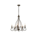 Dvaluvyu Vintage Industrial Metal Chandelier