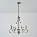 Dvaluvyu Vintage Industrial Metal Chandelier