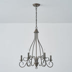 Dvaluvyu Vintage Industrial Metal Chandelier