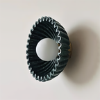 Wall Lamp Ceramics and Glass Dark Green White Black Beige Sculptural