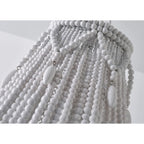 Eirikuvyu Postmodern Luxury Bead Metal Wood Chandelier