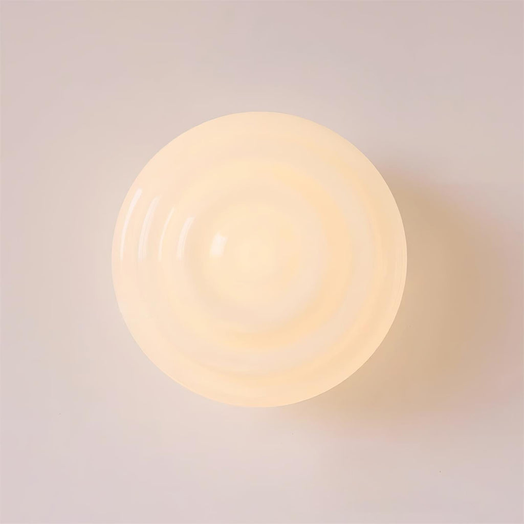 Duvia Rippled Glass Wall Lamp