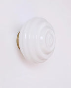 Duvia Rippled Glass Wall Lamp