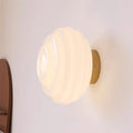 Duvia Rippled Glass Wall Lamp