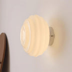 Duvia Rippled Glass Wall Lamp