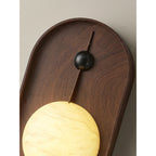 Gloruvyu Individual Creativity Metal  Alabaster Wall Lamp