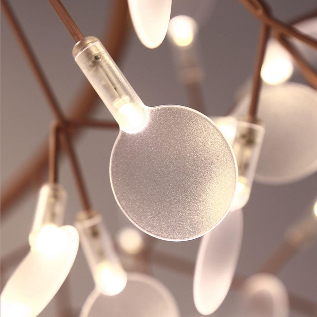 Olivia Unique Round Sputnik Art Deco Firefly Chandelier, Living Room/ Bedroom
