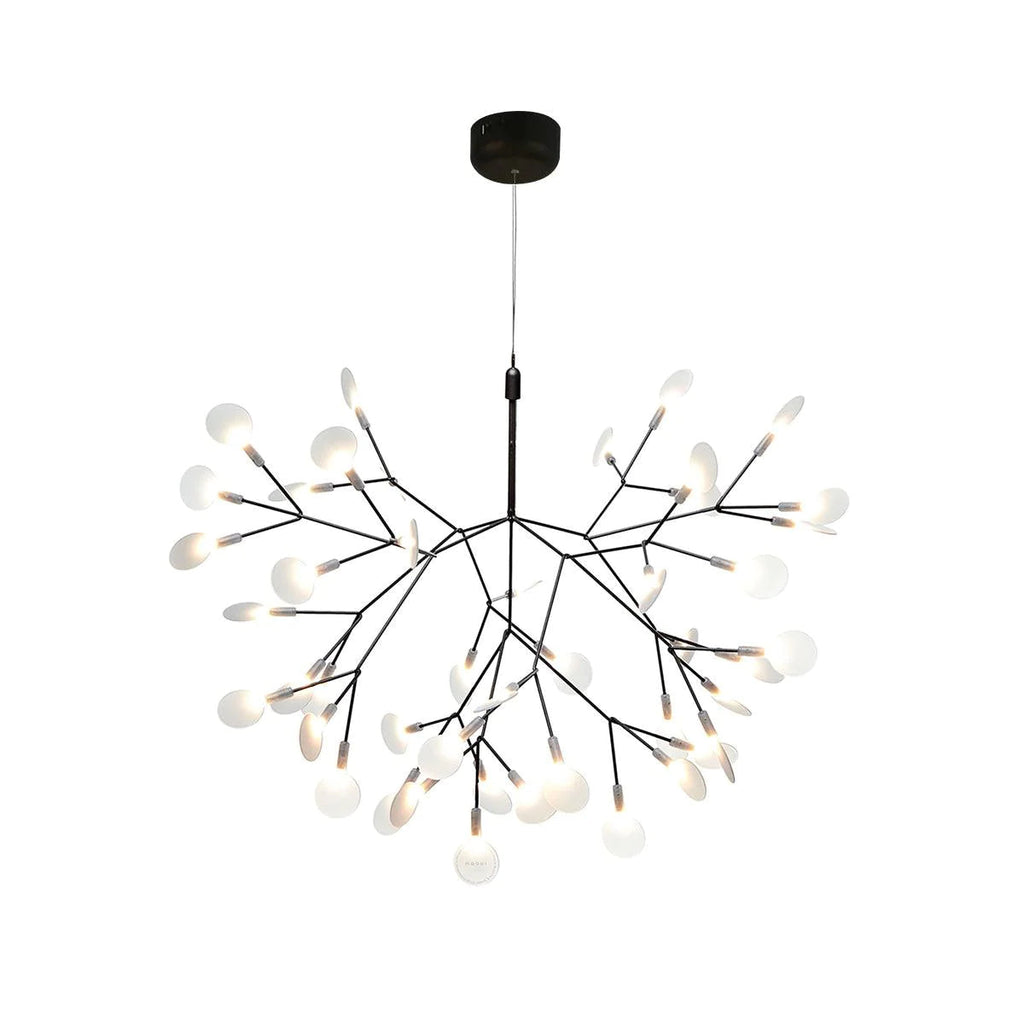 Lior Unique Sputnik Art Deco Firefly Chandelier. Living Room/ Bedroom