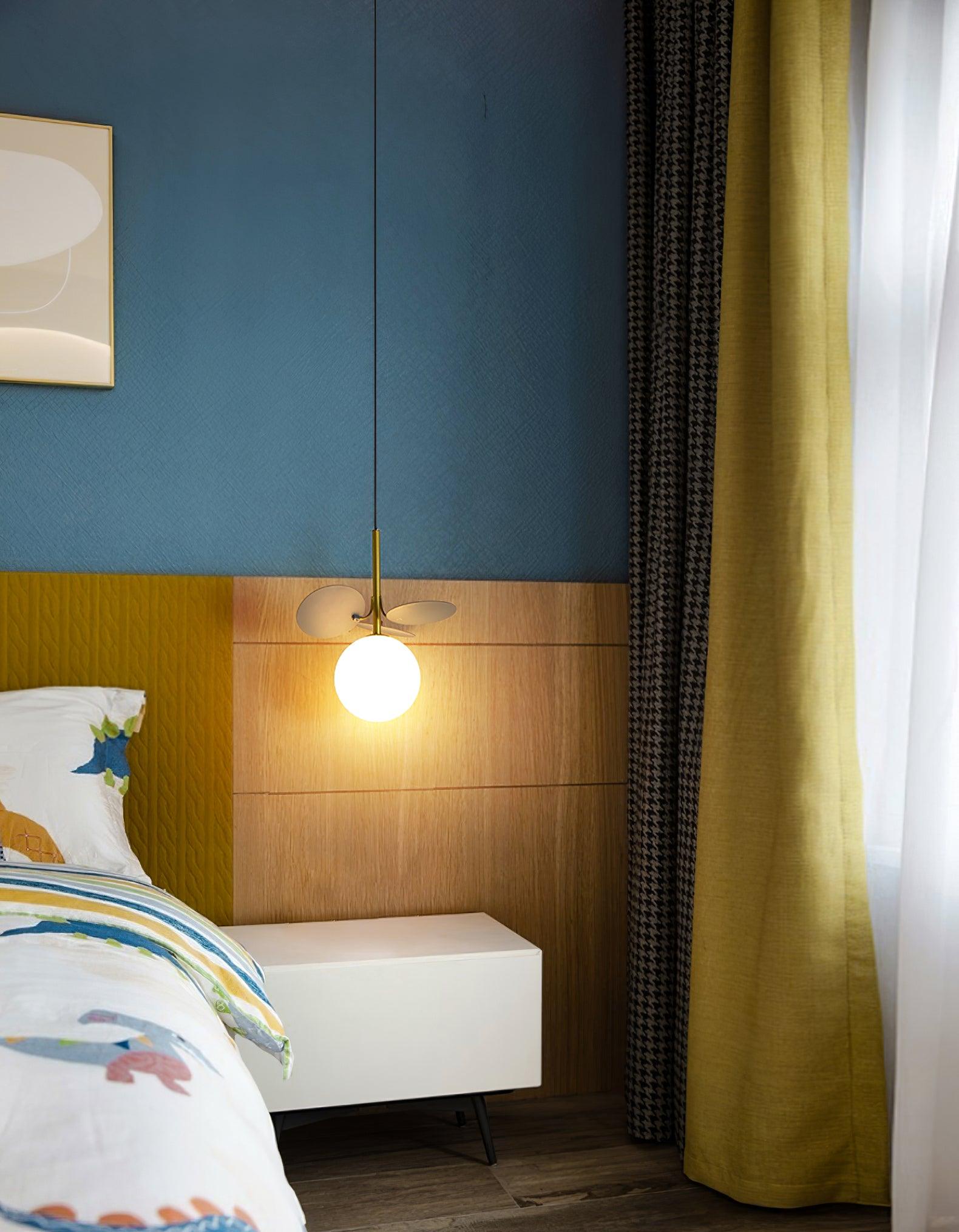 Ivphaus  Glass Pendant Light