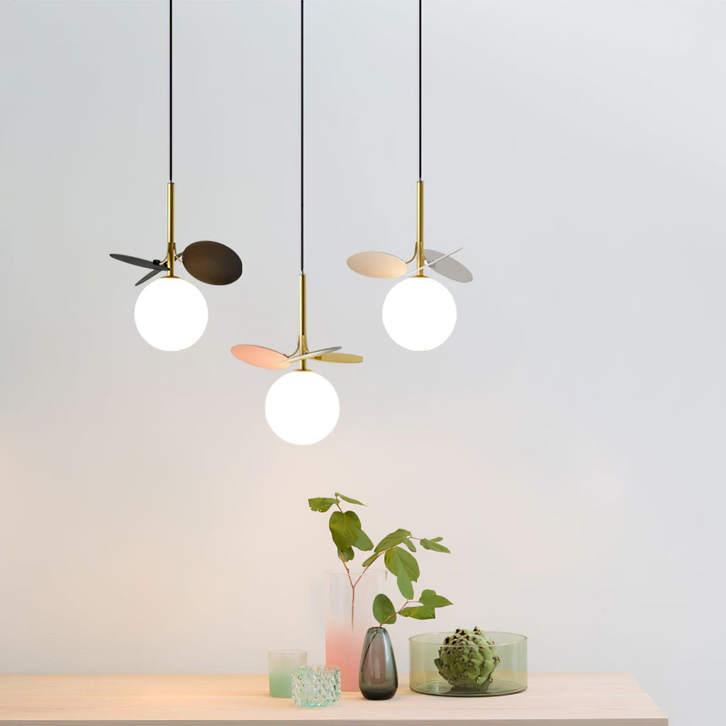 Ivphaus  Glass Pendant Light