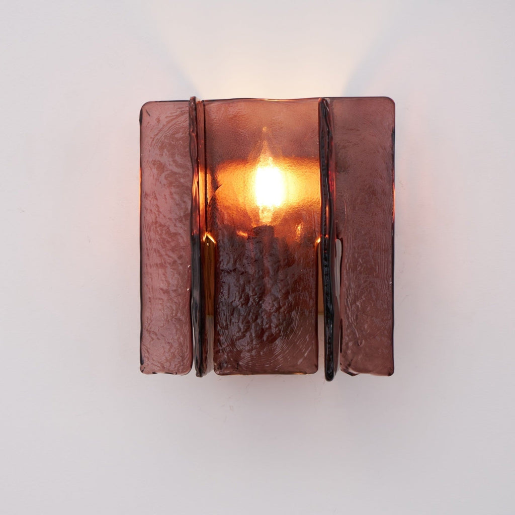 Solanic Glass Artistic Wall Lamp