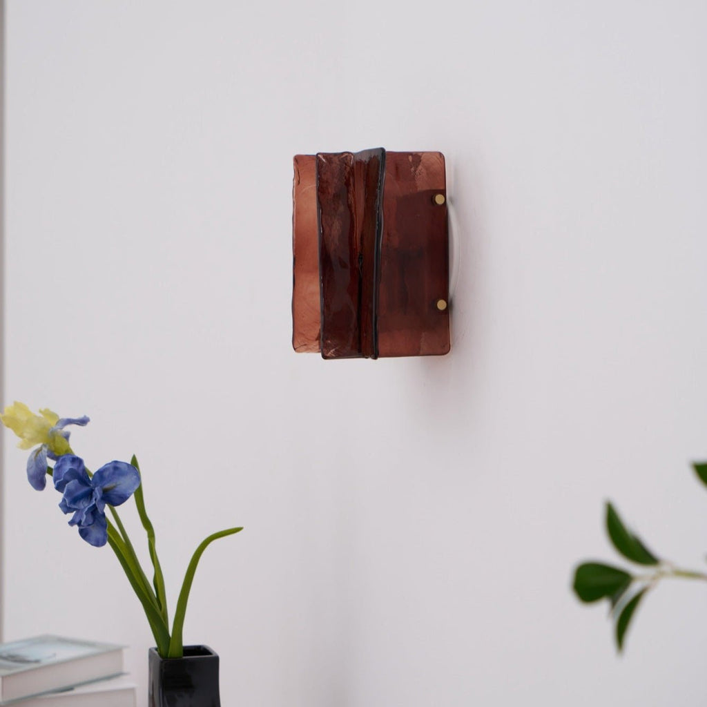 Solanic Glass Artistic Wall Lamp