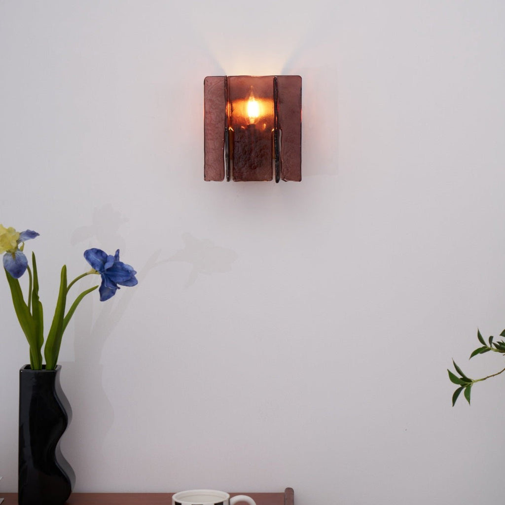 Solanic Glass Artistic Wall Lamp