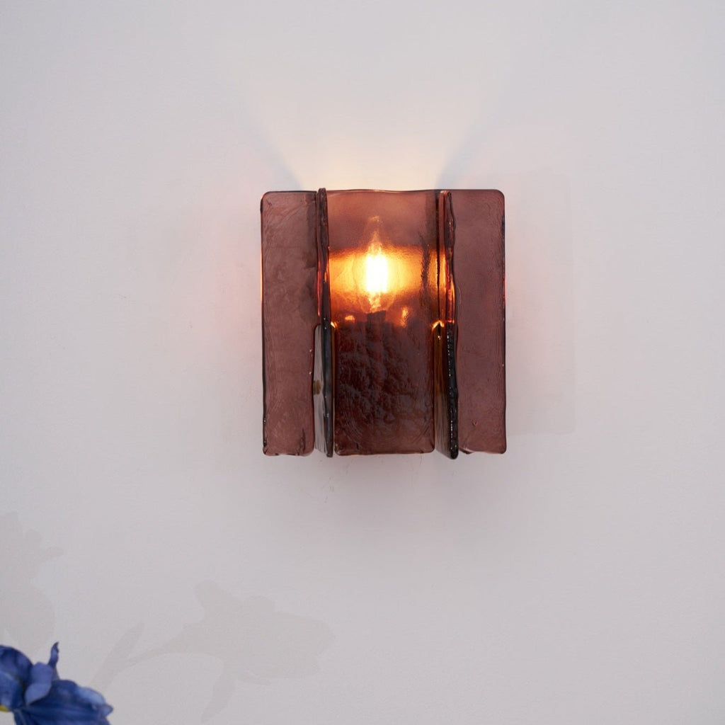 Solanic Glass Artistic Wall Lamp