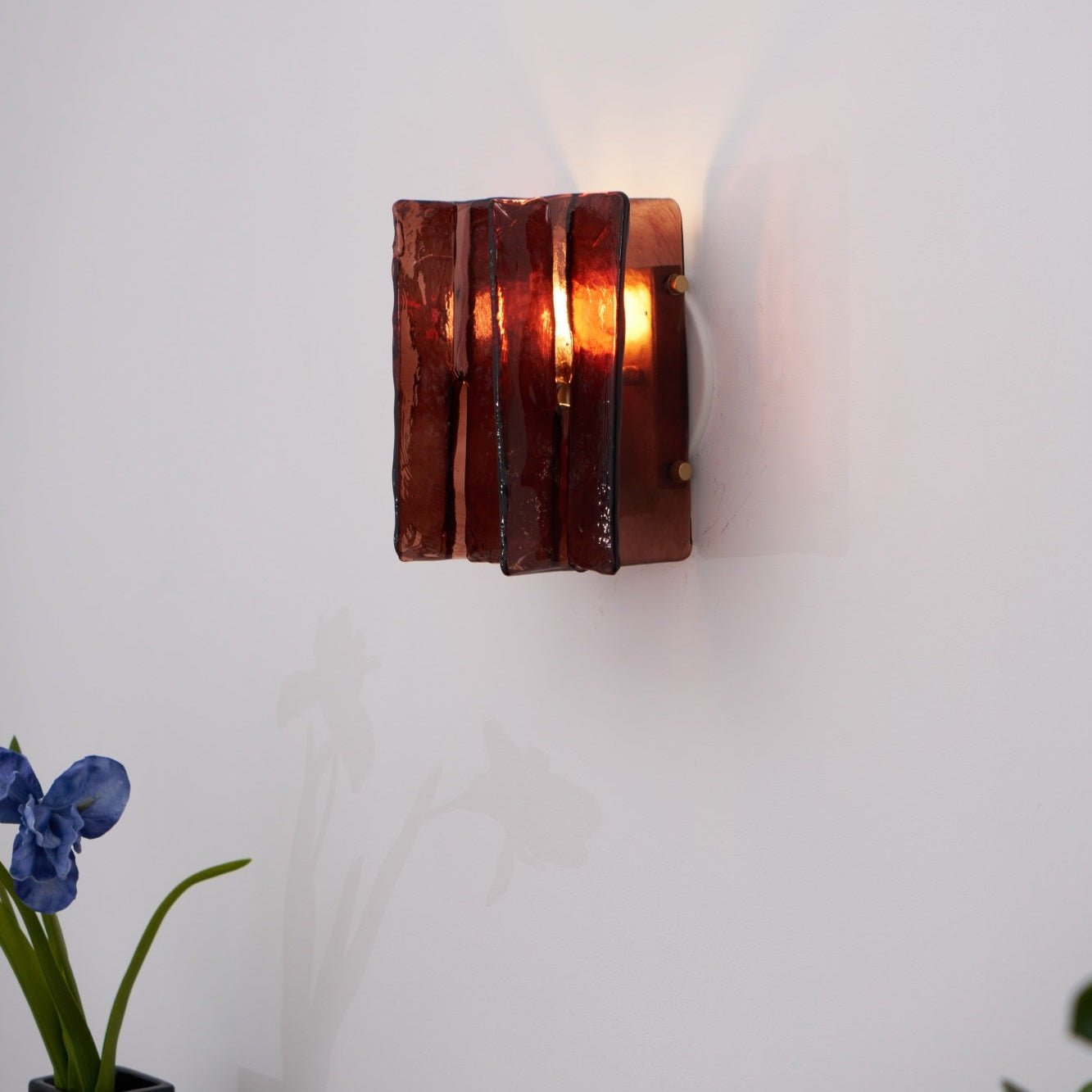 Solanic Glass Artistic Wall Lamp