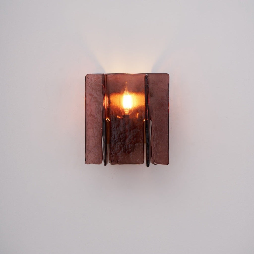 Solanic Glass Artistic Wall Lamp