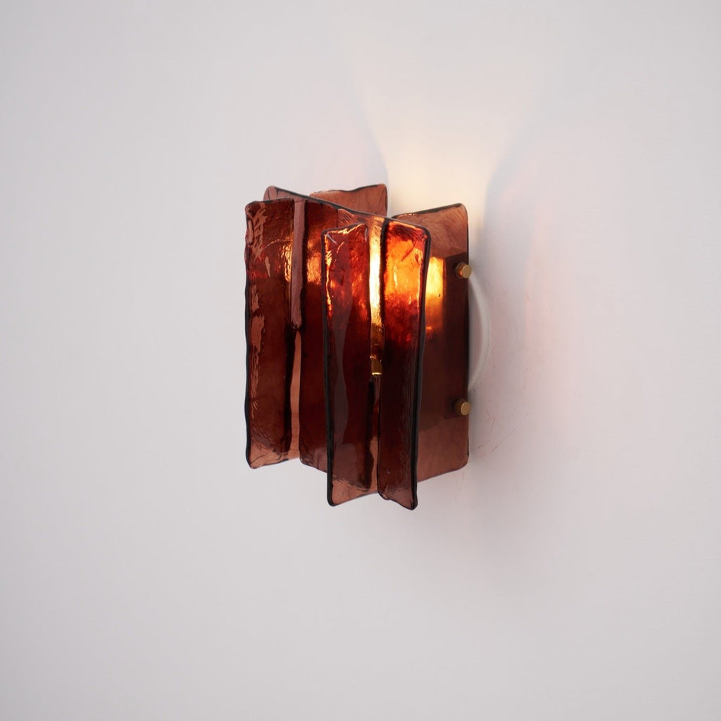 Solanic Glass Artistic Wall Lamp