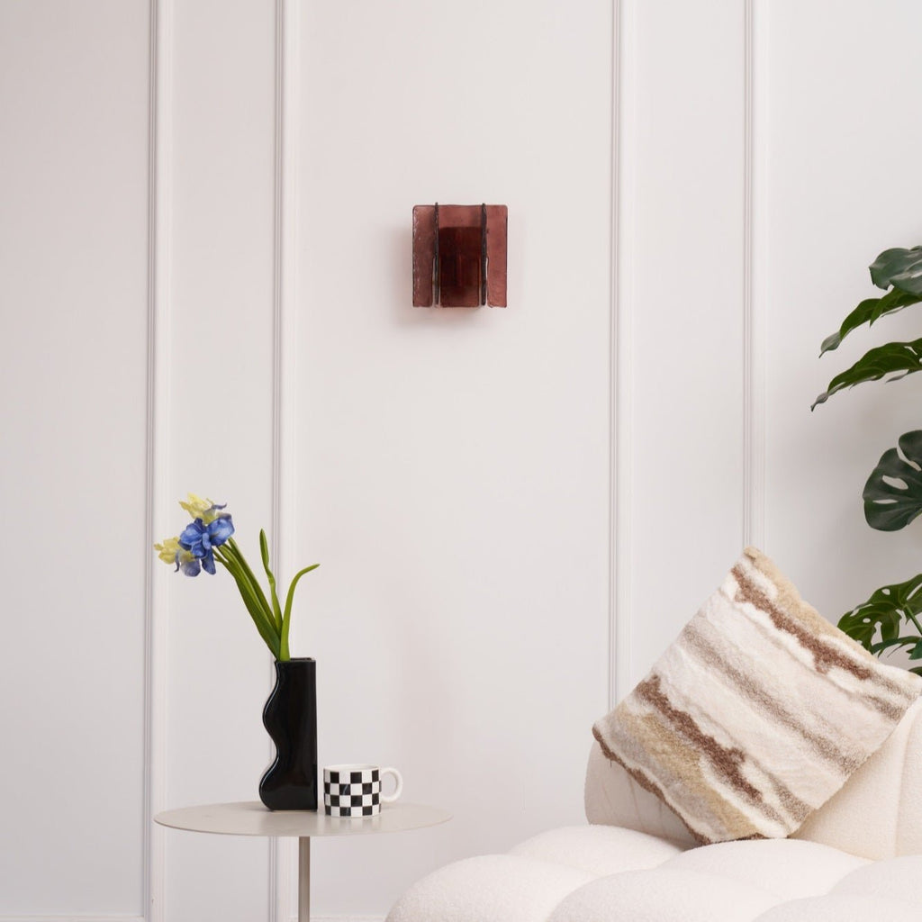 Solanic Glass Artistic Wall Lamp