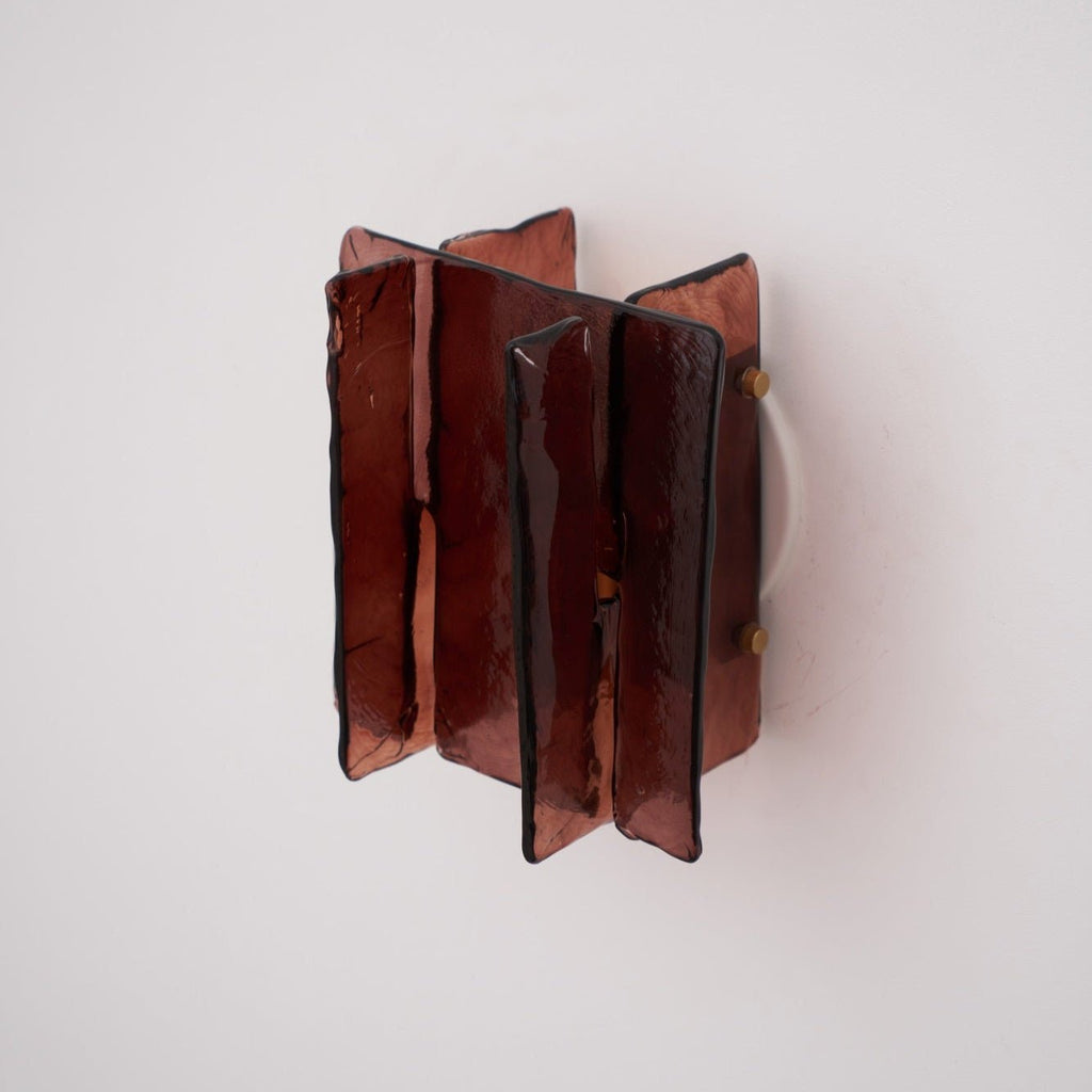 Solanic Glass Artistic Wall Lamp