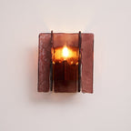 Solanic Glass Artistic Wall Lamp