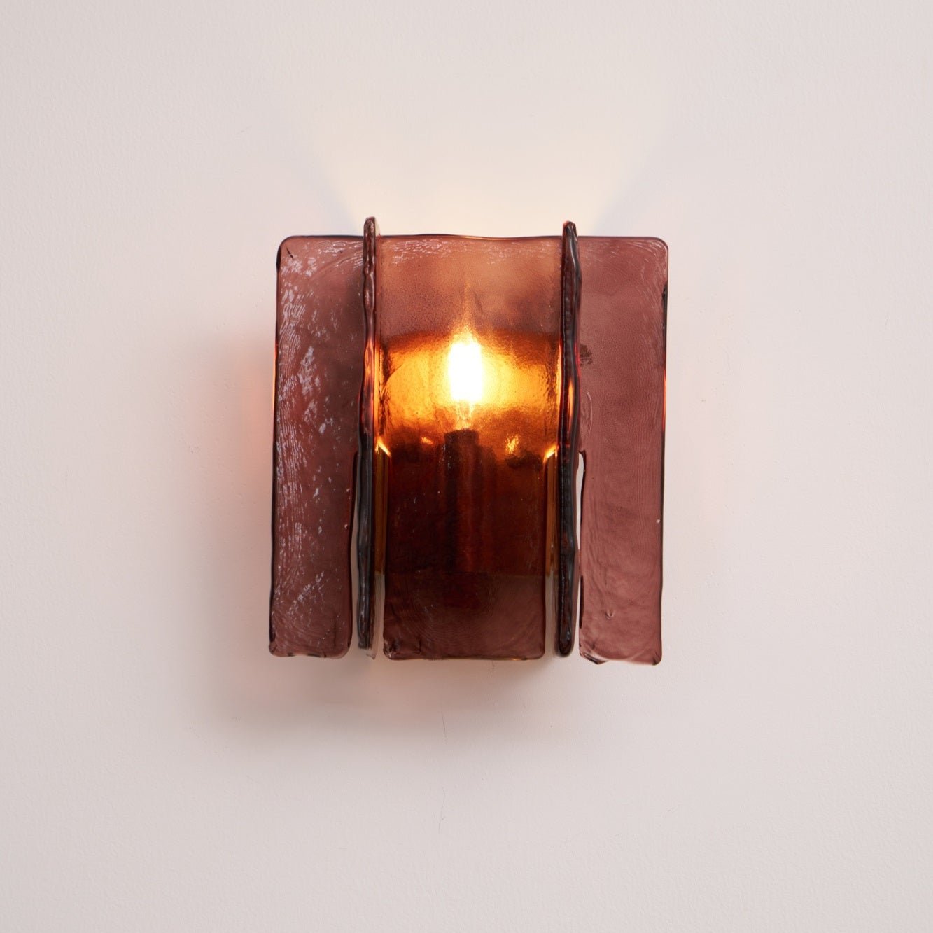 Solanic Glass Artistic Wall Lamp