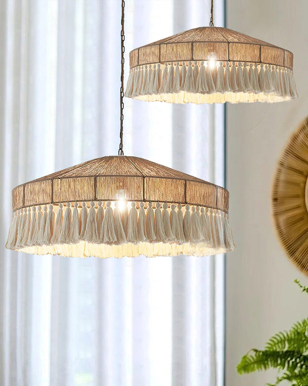 Duvia Bohemian Tassel Chandelier